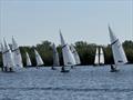 A great turnout for the inaugural Streaker Midland and East Anglian Series Open at Hunts Sailing Club &copy; Steve Bishop and Simon Maskell