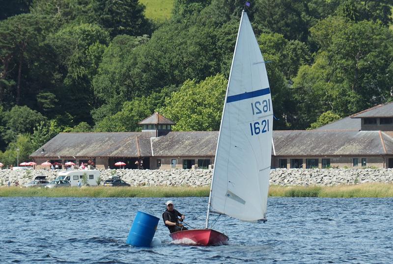 Paul Newman - Border Counties Midweek Sailing Series at Bala photo copyright John Nield taken at Bala Sailing Club and featuring the Streaker class