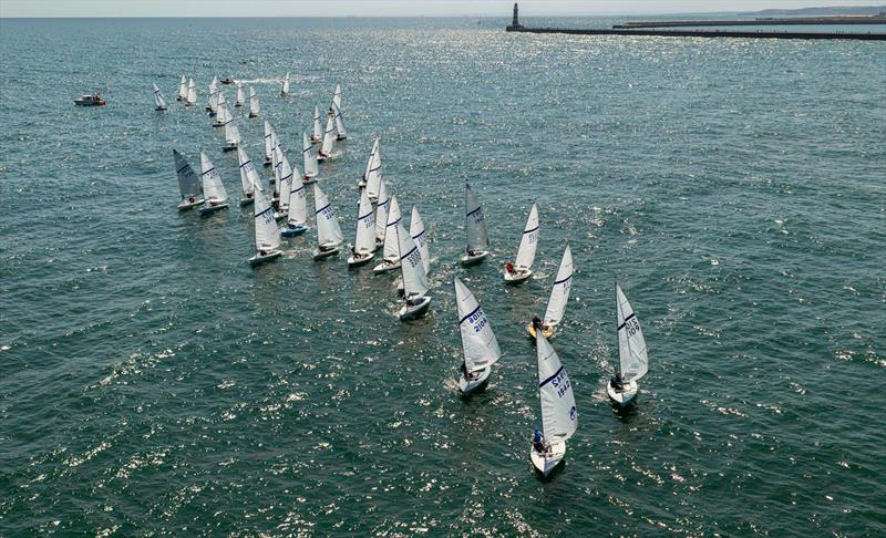Start of the last race at the 2026 Noble Marine Streaker Nationals - photo © Michael Oliver