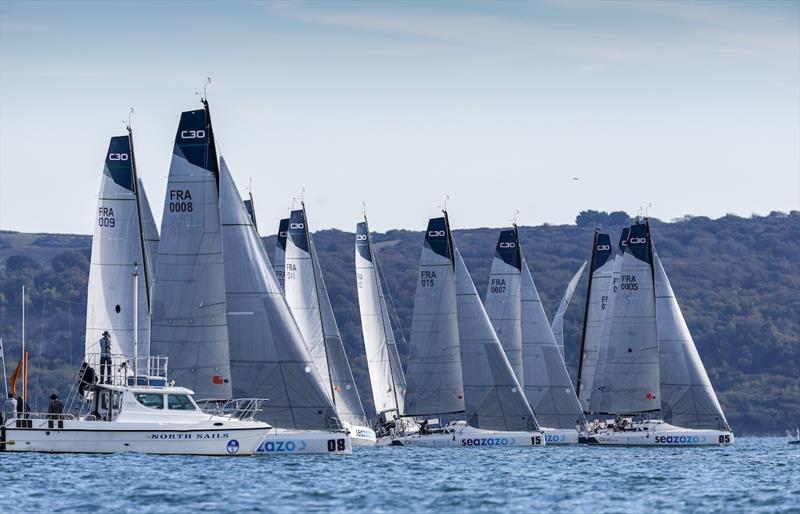 Final start - 2025 Offshore Double Handed World Championships - photo © Paul Wyeth / RORC