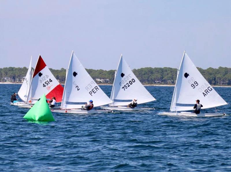 2018 USSCA National Championship at Midwinters photo copyright Susanna Russell taken at St. Andrews Bay Yacht Club and featuring the Sunfish class