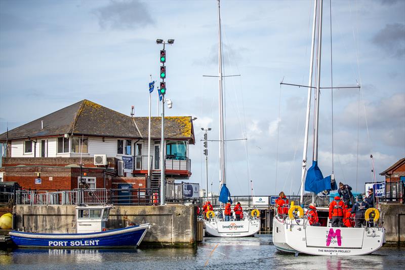 The fleet of Sunsail 41.0 yachts is officially launched photo copyright www.Sportography.tv taken at  and featuring the  class