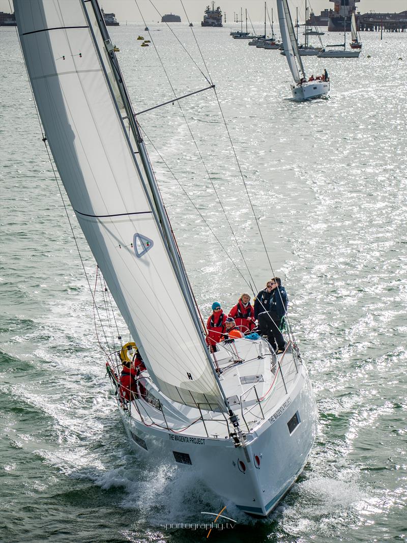 The fleet of Sunsail 41.0 yachts is officially launched photo copyright www.Sportography.tv taken at  and featuring the  class