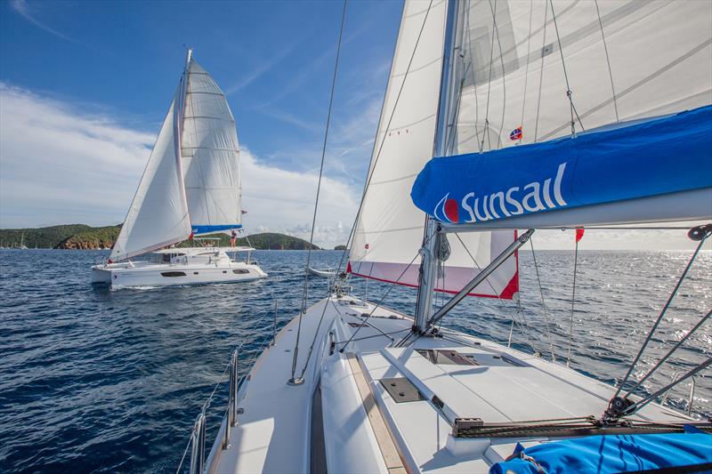 Sunsail in the British Virgin Islands - photo © Sunsail