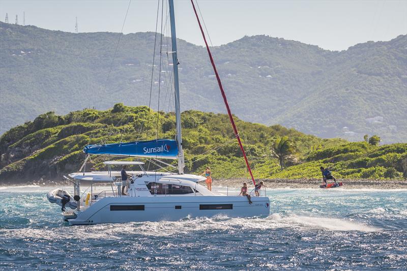 Sunsail catamaran - photo © Sunsail