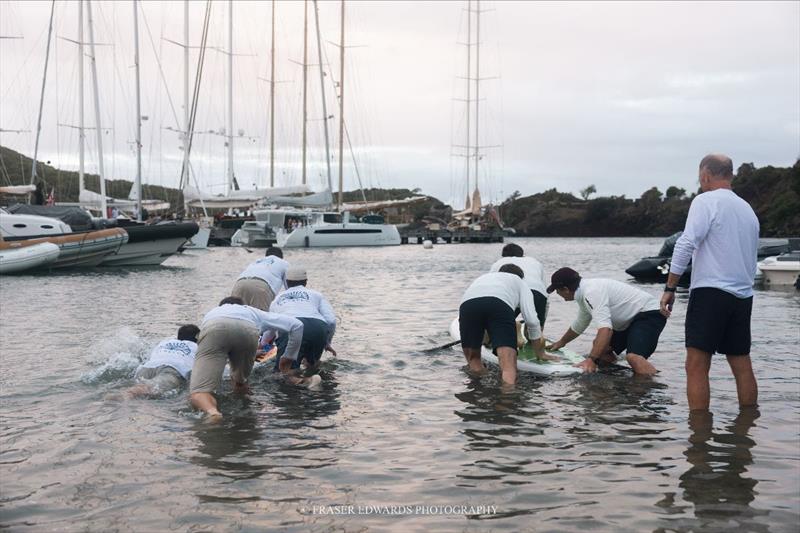 SYCA Paddleboard Race - Superyacht Challenge Antigua 2026 Day 3 - photo © Fraser Edwards Photography