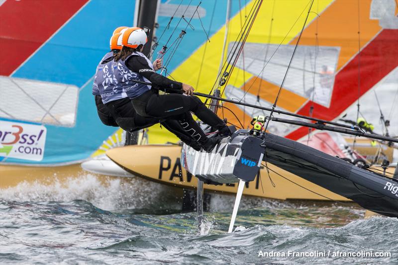 Kleenmaid looking good photo copyright Andrea Francolini taken at Woollahra Sailing Club and featuring the Superfoiler class