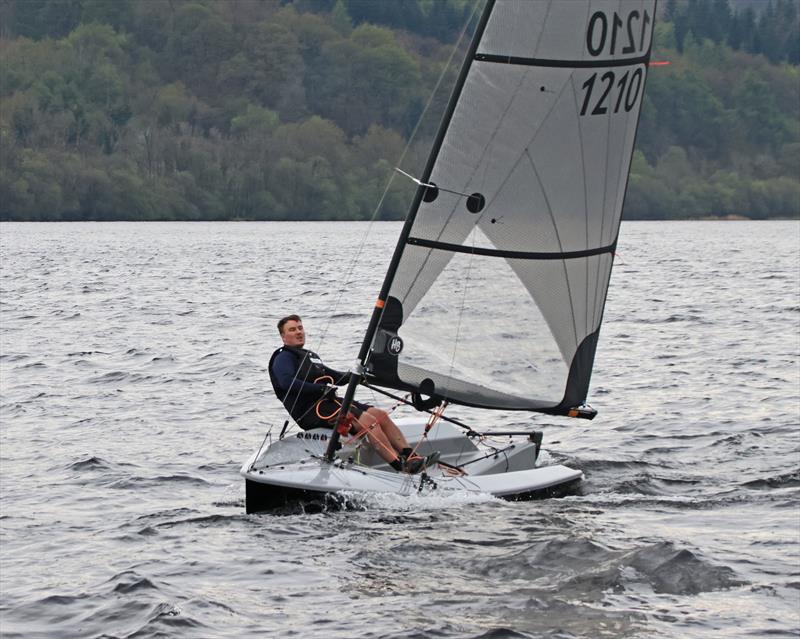 Bala Easter Regatta 2025 photo copyright John Hunter taken at Bala Sailing Club and featuring the Supernova class