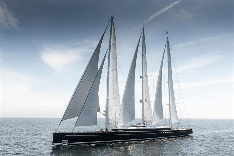 Sea Eagle II with her Doyles sail inventory - photo © Tom van Oossanen