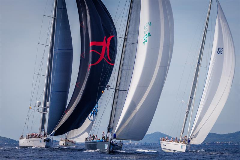 Ibiza JoySail day 3 photo copyright Nico Martinez taken at Club Náutico de Ibiza and featuring the Superyacht class