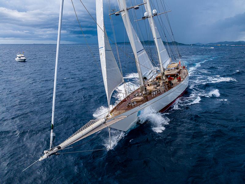 2022 Ibiza JoySail  photo copyright Nico Martimez/Martinez Studio taken at Club Náutico de Ibiza and featuring the Superyacht class