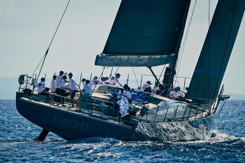 Ibiza JoySail day 1 photo copyright Sailing Energy / Ibiza JoySail taken at  and featuring the Superyacht class