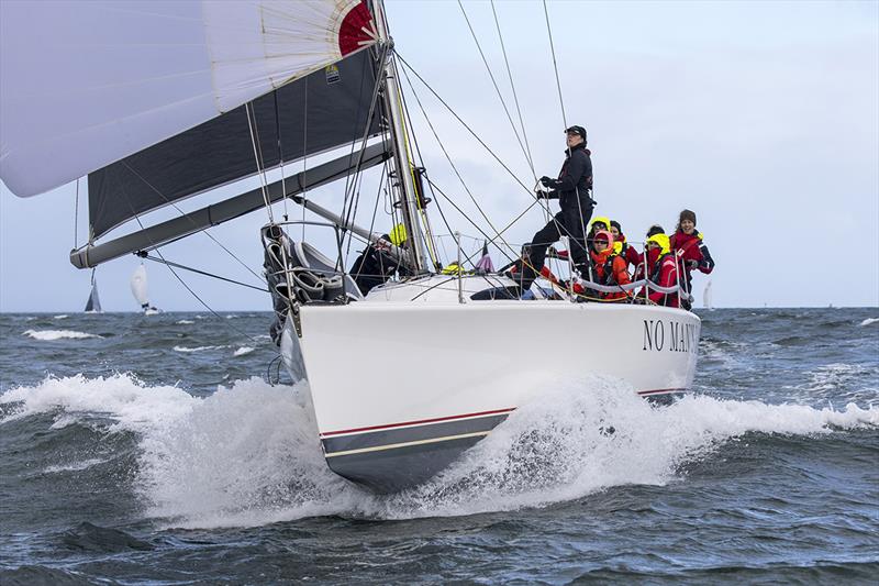 The Sal Balharrie owned and skippered No Man's Land at the AWKR photo copyright Andrea Francolini taken at  and featuring the Sydney 38 class