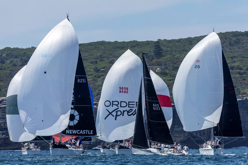 Challenge (8251) leading the Sydney 38s at at previous Nautilus Marine Insurance Sydney Harbour Regatta - photo © Andrea Francolini / MHYC