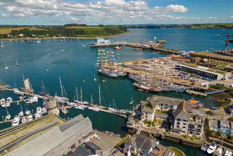 The Tall Ships Races visits Falmouth photo copyright 3 Deep Media taken at Port of Falmouth Sailing Association and featuring the Tall Ships class