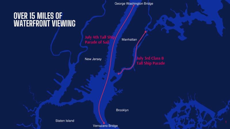 46 Nations to send ships into New York Harbor for America's 250th Birthday photo copyright Sail4th 250 taken at  and featuring the Tall Ships class