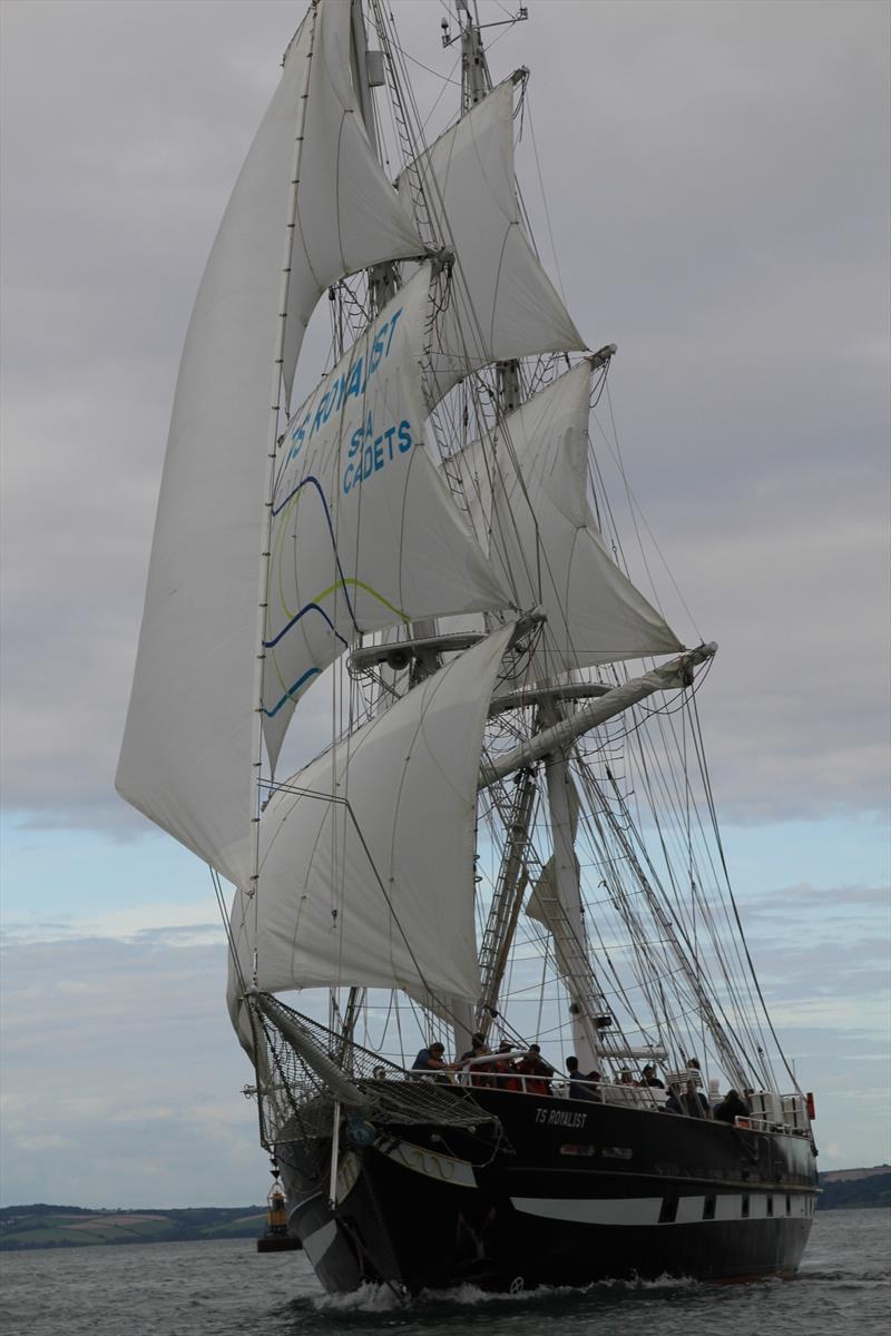 Royalist at sea photo copyright Sea Cadets taken at  and featuring the Tall Ships class