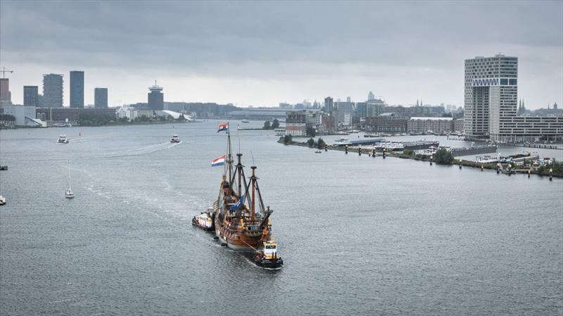 Batavia in Amsterdam - Damen Shiprepair Amsterdam - photo © Ovv van Aalst Fotografie