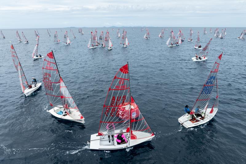 Tasar World Championships in Japan day 5 - photo © Junichi Hirai
