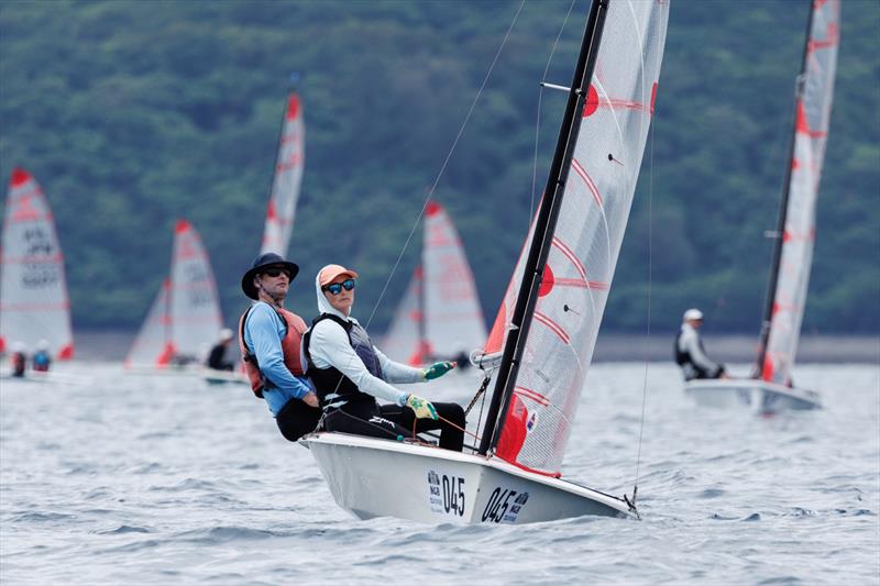 Tasar World Championships in Japan day 5 - photo © Junichi Hirai