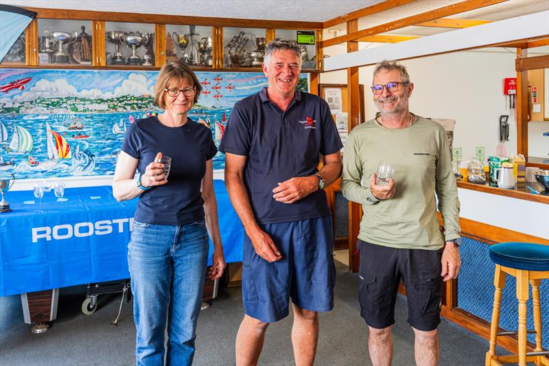 Steve and Sarah Cockerill finish 3rd in the Tasar UK Nationals at Paignton - photo © Tom Wild