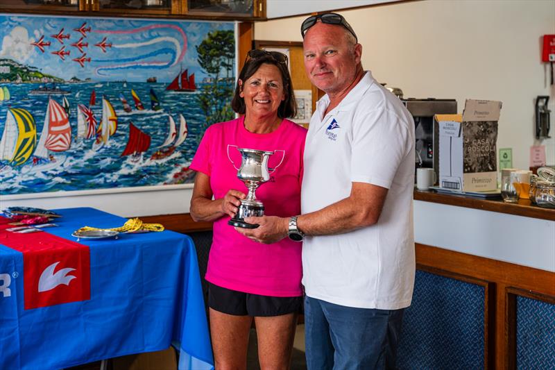 Jeremy and Suzanne Hawkins win the Tasar UK Nationals at Paignton - photo © Tom Wild
