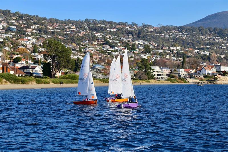 Final day at Australian Secondary Schools Team Racing Championships - photo © Sam Tiedemann