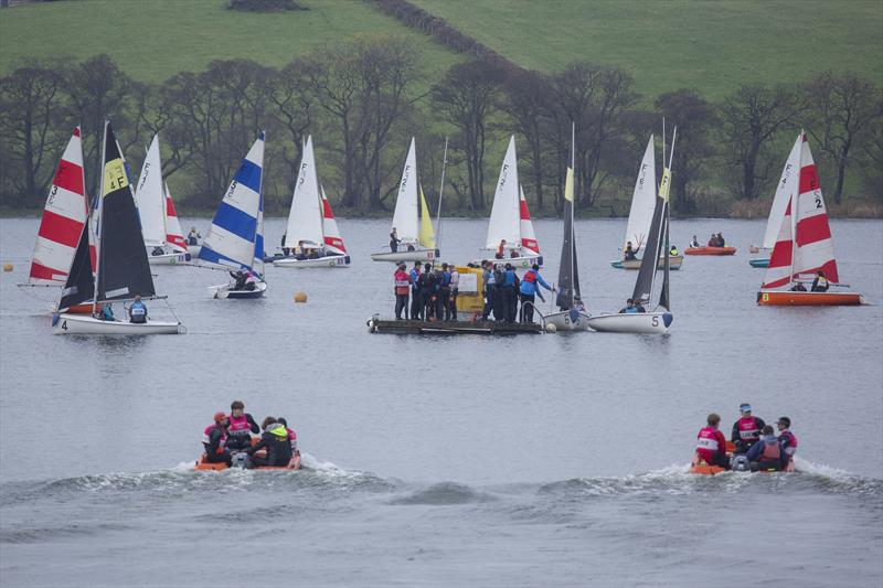Glasgow Growse Team Racing photo copyright Nigel Vick taken at Clyde Cruising Club and featuring the Team Racing class