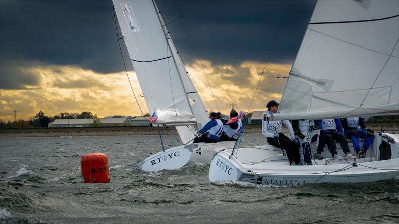 The British American Cup 2025 photo copyright Freddie Cardew-Smith taken at Royal Thames Yacht Club and featuring the Team Racing class