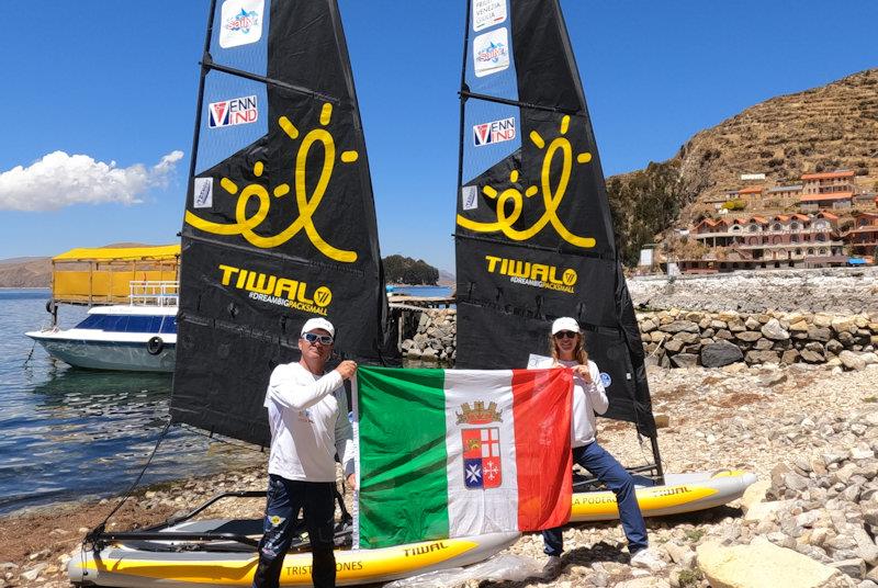 The World's Highest Match Race - a record attempt on Lake Titicaca photo copyright The Grand Tour taken at  and featuring the Tiwal 3R class