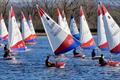 George Sumner (48102) leading in Race 3 - Topper SE Winter Regatta at Island Barn © IBRSC