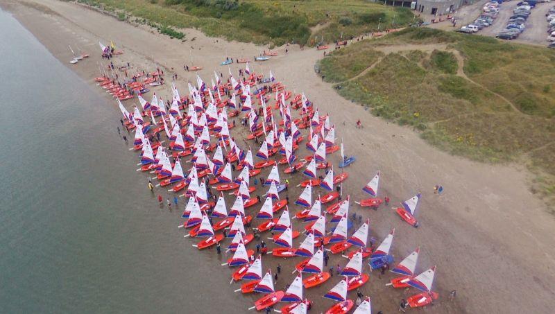 Volvo GJW Direct Topper Nationals at Pwllheli day 3 photo copyright Jeremy Entwistle taken at Pwllheli Sailing Club and featuring the Topper class