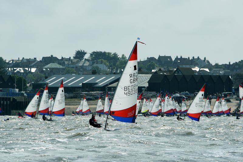 Topper GJW Direct Costal Championship and NS4 at Whistable photo copyright Nick Champion / www.championmarinephotography.co.uk taken at Whitstable Yacht Club and featuring the Topper class