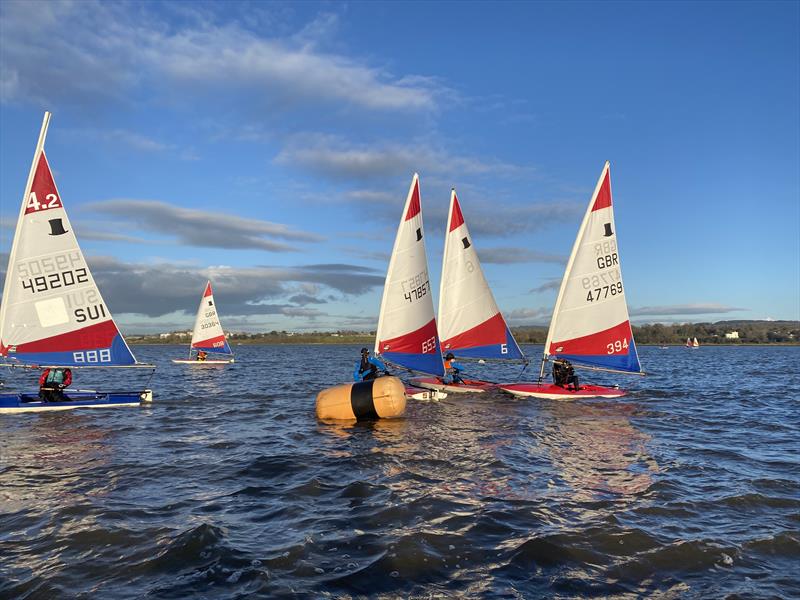 SWYSA Winter Race Coaching at Starcross - photo © Peter Solly