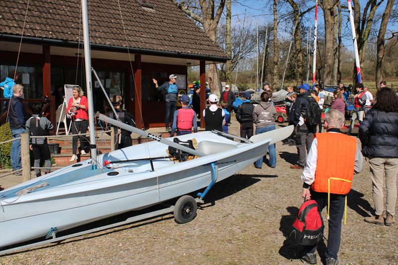 Crawley Mariners Yacht Club Topper Open photo copyright Stuart Shields taken at Crawley Mariners Yacht Club and featuring the Topper class