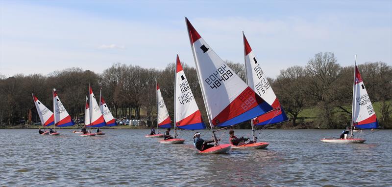 Crawley Mariners Yacht Club Topper Open photo copyright Stuart Shields taken at Crawley Mariners Yacht Club and featuring the Topper class
