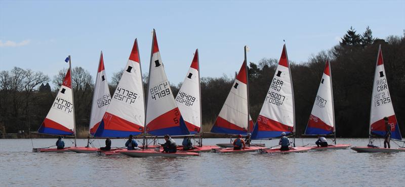 Crawley Mariners Yacht Club Topper Open photo copyright Stuart Shields taken at Crawley Mariners Yacht Club and featuring the Topper class