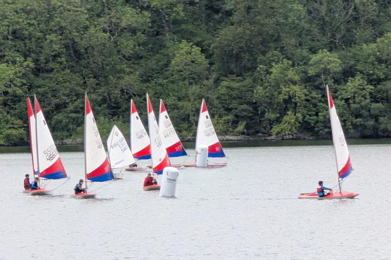 Welsh Sailing Dragon Series at Llandegfedd photo copyright LSC taken at Llandegfedd Sailing Club and featuring the Topper class