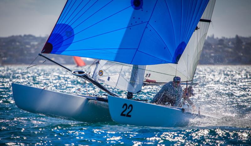 Day 1, Int Tornado Class 2019 World Championship presented by Candida, Takapuna Boating Club, January 5, 2019 - photo © Suellen Davies