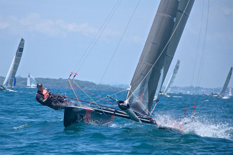 Brett Burvill and Max Puttman (AUS) , Int Tornado World Champions - Int Tornado Worlds - Day 5, presented by Candida, January 10, 2019 - photo © Richard Gladwell