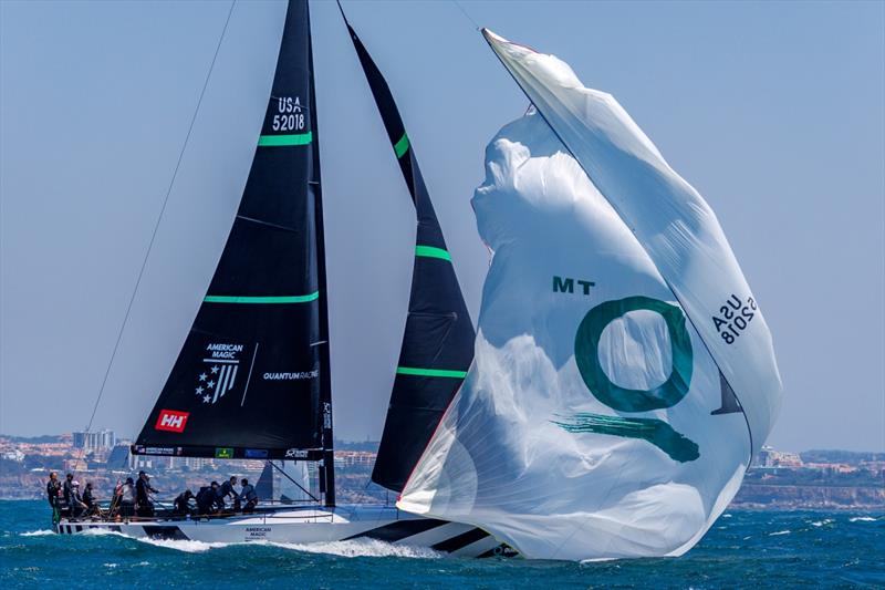 Rolex TP52 World Championship in Cascais - Practice day - photo © Nico Martinez / 52 Super Series