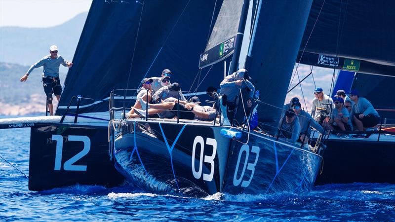 Rolex TP52 World Championship 2026 in Porto Cervo - Day 4 - photo © Nico Martinez / 52 Super Series