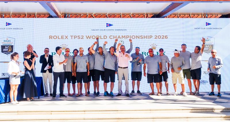 Rolex TP52 World Championship 2026 in Porto Cervo - Day 5 - photo © Nico Martinez / 52 Super Series