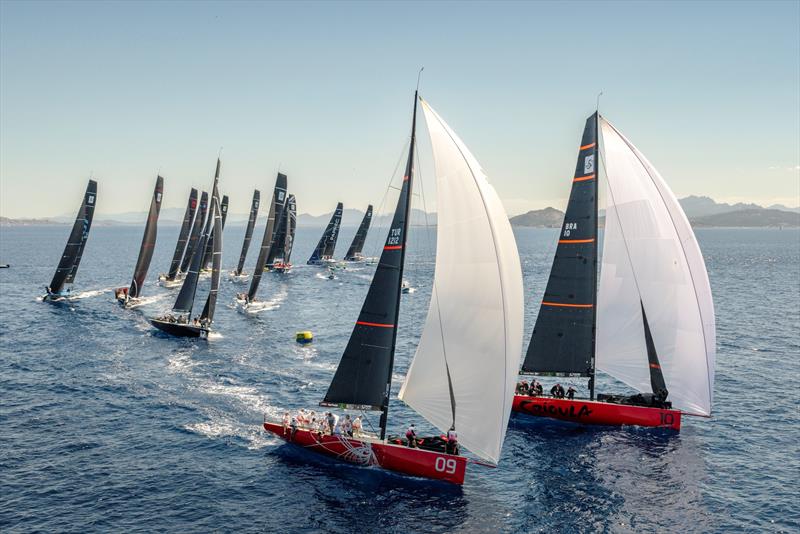 Rolex TP52 World Championship 2026 photo copyright Kurt Arrigo / Rolex taken at Yacht Club Costa Smeralda and featuring the TP52 class