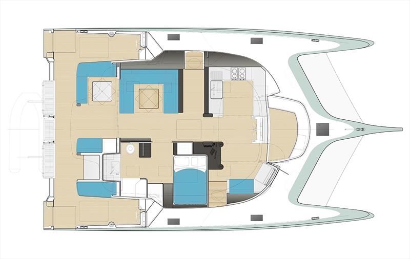 R/P Design No. 288 45' Performance Cruising Trimaran photo copyright Reichel/Pugh Yachts taken at  and featuring the Trimaran class