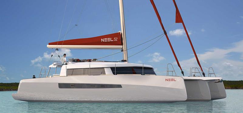 The new NEEL 52 trimaran will have its world premiere at the Grand Pavois Boat Show from 20-25 September photo copyright The Yacht Sales Co taken at  and featuring the Trimaran class