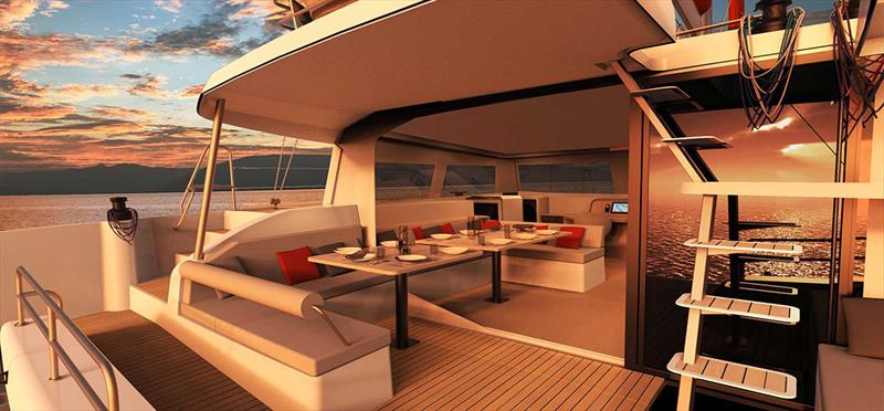 The new NEEL 52 trimaran will have its world premiere at the Grand Pavois Boat Show from 20-25 September - photo © The Yacht Sales Co