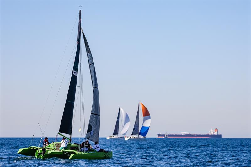 SKnot during the Holiday Inn & Suites Geelong Passage Race at the Festival of Sails 2026 - photo © Salty Dingo