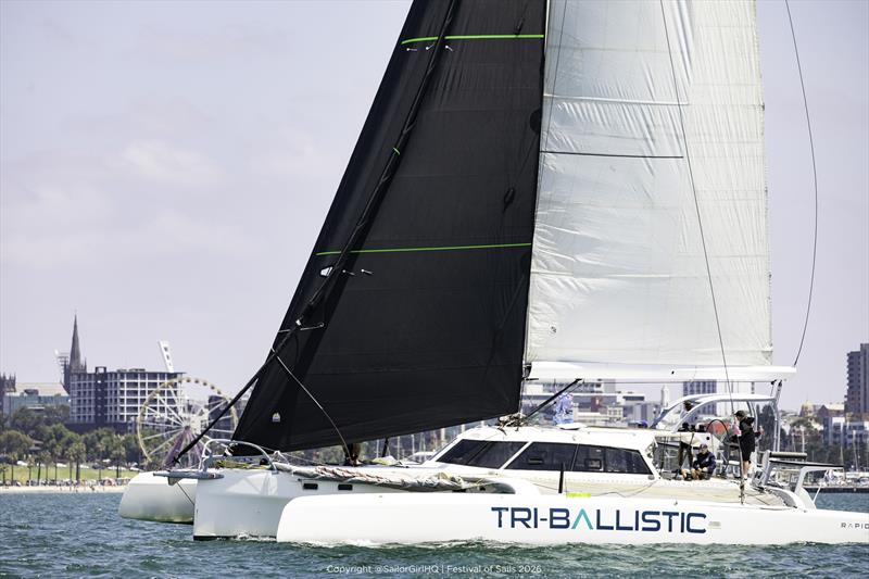 Tri-Ballistic lead Division 1 Multihulls - Festival of Sails - photo © Sunset Media - @sailorgirlhq