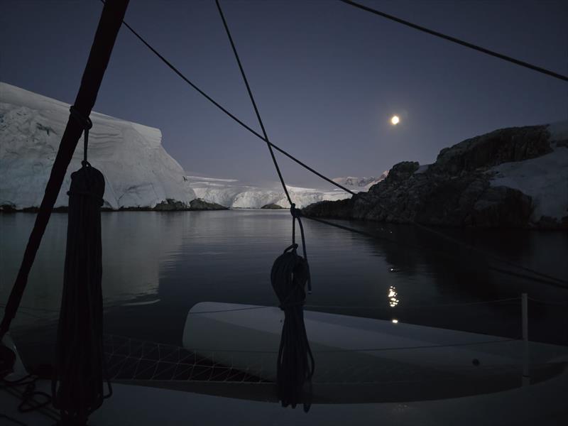 Rapido 53XS, Picomole, in Antarctica, February 2026 photo copyright Picomole taken at  and featuring the Trimaran class